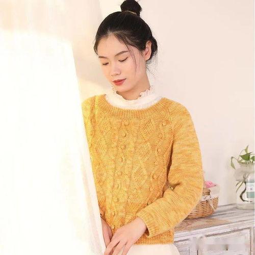 成人毛线短袖视频教程